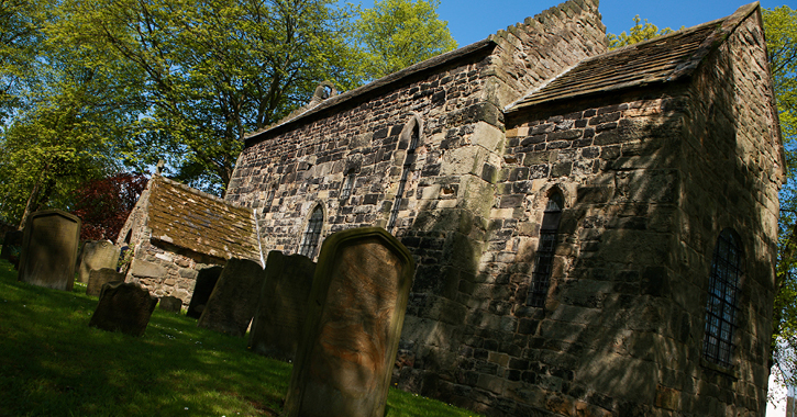 Exterior of Escombe Church, County Durham